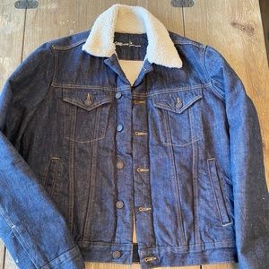 Gap denim Sherpa Trucker jacket